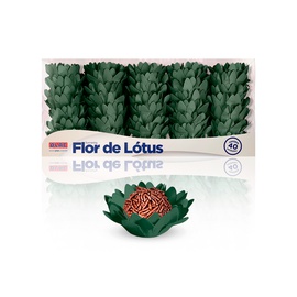 Forminha Flor de Lótus 40un.