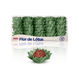 Forminha Flor de Lótus 40un.