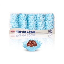 Forminha Flor de Lótus 40un.