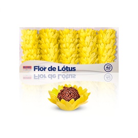 Forminha Flor de Lótus 40un.