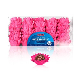 Forminha Flor de Lótus 40un.
