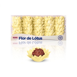 Forminha Flor de Lótus 40un.
