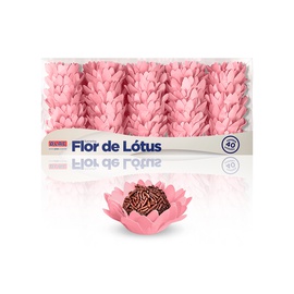 Forminha Flor de Lótus 40un.