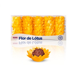 Forminha Flor de Lótus 40un.