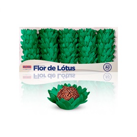 Forminha Flor de Lótus 40un.