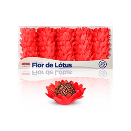Forminha Flor de Lótus 40un.