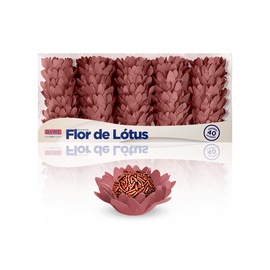 Forminha Flor de Lótus 40un.