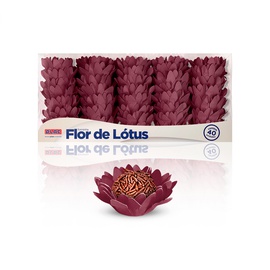 Forminha Flor de Lótus 40un.
