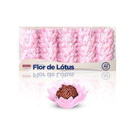 Forminha Flor de Lótus 40un.