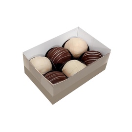 Caixa Tampa de Acetato | 6 Doces