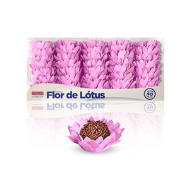 Forminha Flor de Lótus 40un.