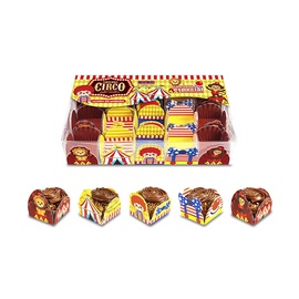 Forminha 4 Pétalas Temática | 50un.