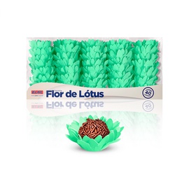 Forminha Flor de Lótus 40un.