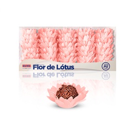 Forminha Flor de Lótus 40un.