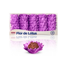 Forminha Flor de Lótus 40un.