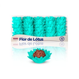 Forminha Flor de Lótus 40un.