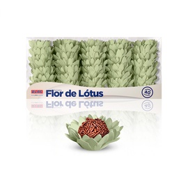 Forminha Flor de Lótus 40un.