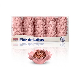 Forminha Flor de Lótus 40un.