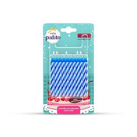 Vela Palito Espiral | 20un.