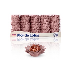 Forminha Flor de Lótus 40un.