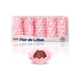 Forminha Flor de Lótus 40un.